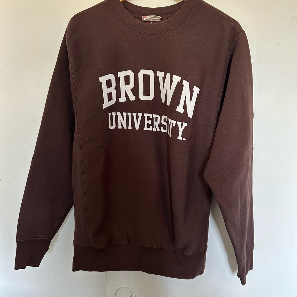 Brown University Men's Brown Sweater